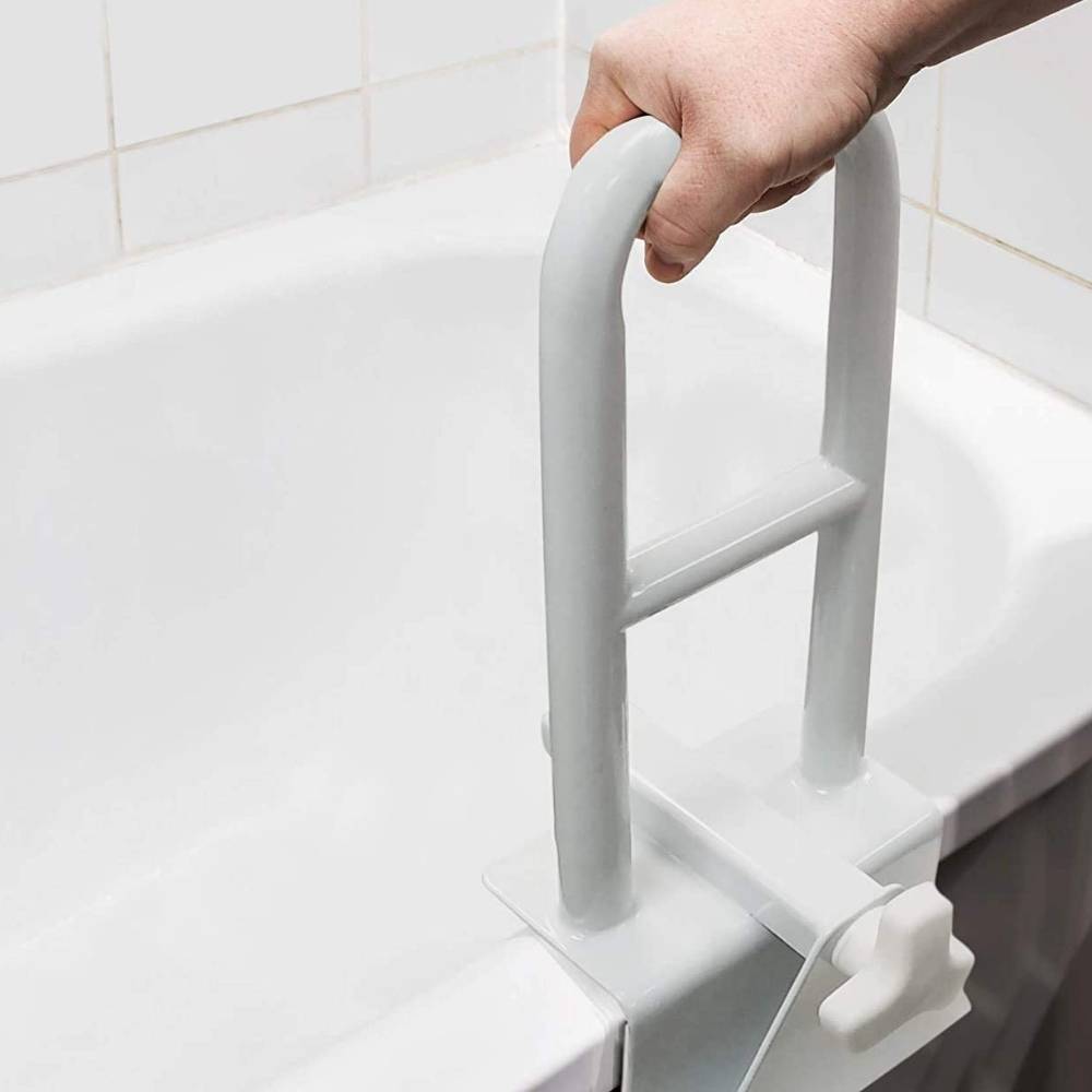 Adjustable Bathtub Safety Rail
