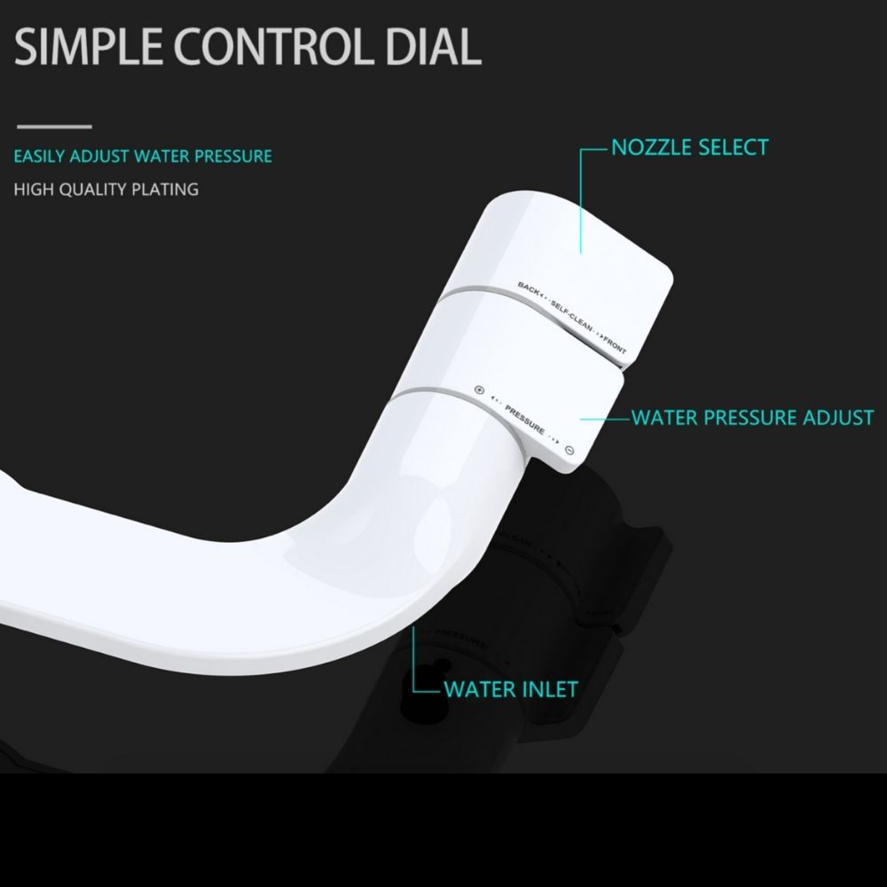 Bidet Toilet Seat Non Electric: image 2
