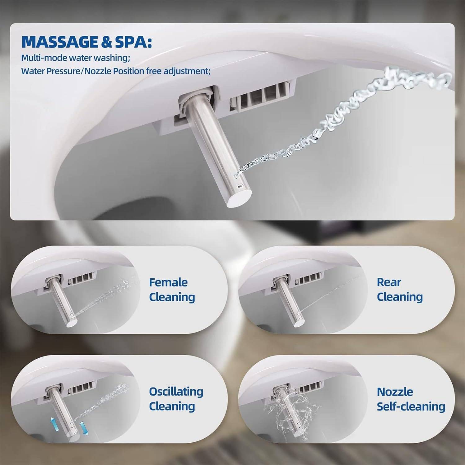 Bidet Toilet With Heated Seat: image 5