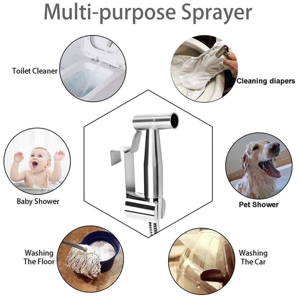 Hand Held Bidet Spray Kit: image 4
