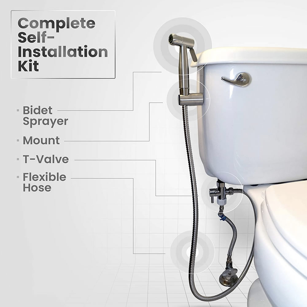 Hand Held Bidet Spray Kit: image 5